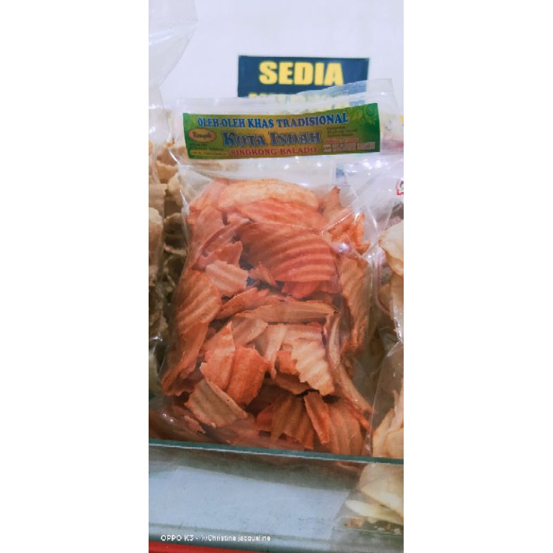 

Singkong rasa balado