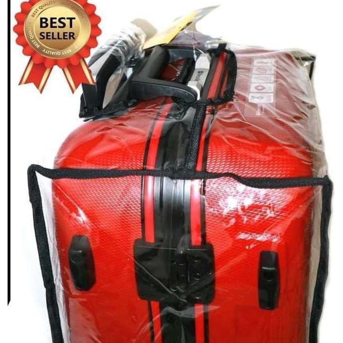 ↟ Sarung Koper Transparan 24 inch - Pelindung Koper 24 Inch ▨