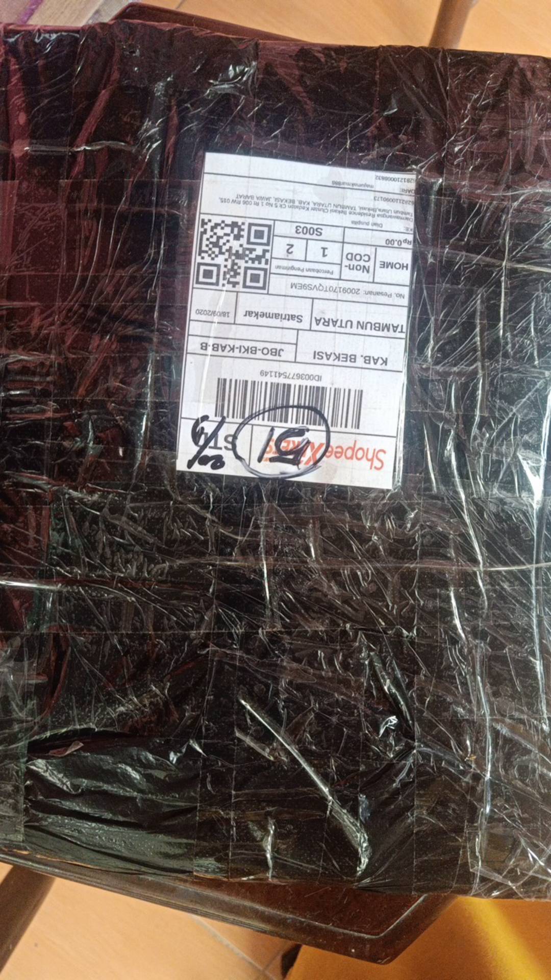 Plastik Sampah 100 Cm X 120 Cm