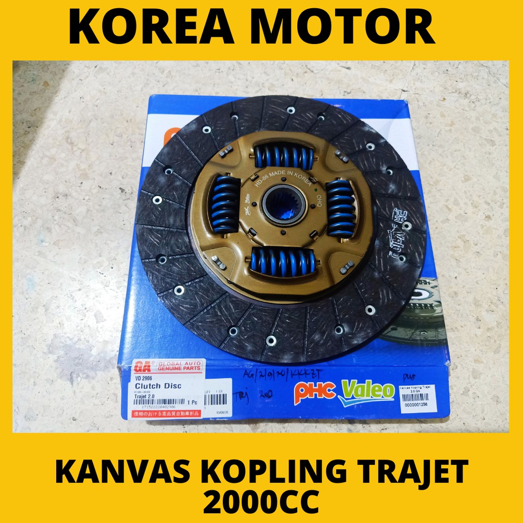 Kampas Kopling Hyundai Trajet 2000cc Disc Clutch Plat Trajet