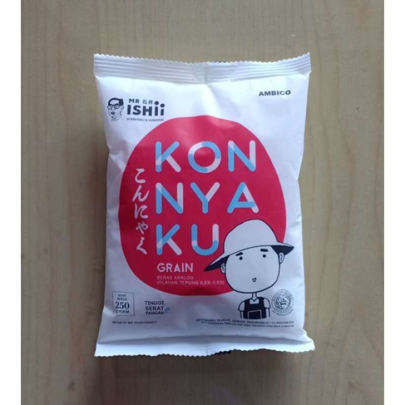 Beras Shirataki 250gr - Konnyaku Sirataki Rice Diet Sehat Rendah kalori Premium Quality