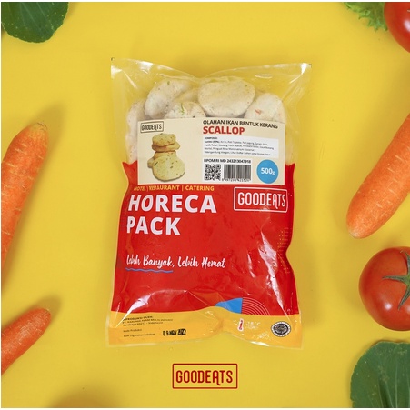 

GOODEATS HORECA PACK SCALLOP 500gr | GOODEATS/FROZENFOOD/FROZENFOOD MURAH - SCALLOP