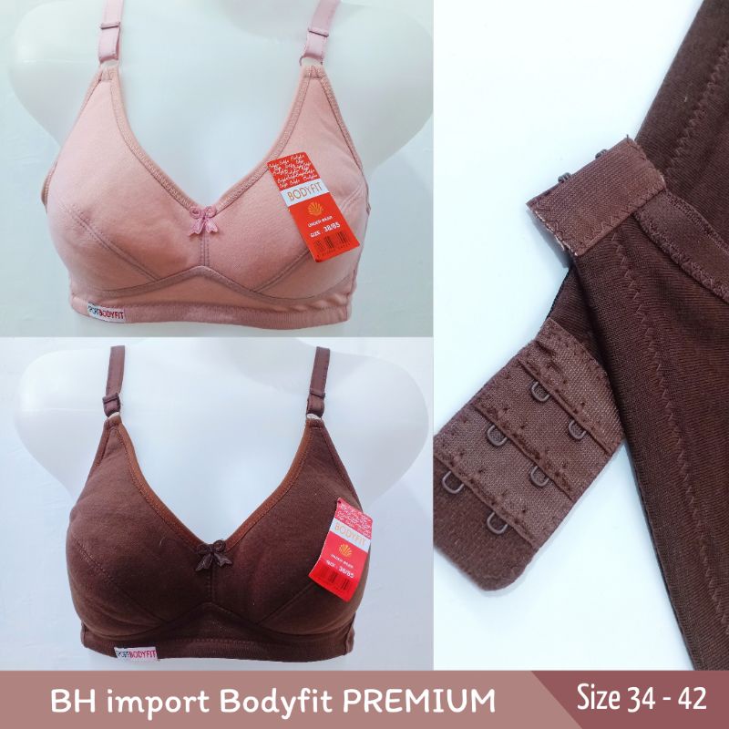 BRA/BH SPORT BODYFIT PREMIUM-Tanpa Kawat dan Tanpa Busa-Pakaian Dalam Wanita Nyaman diPakai-Bisa COD