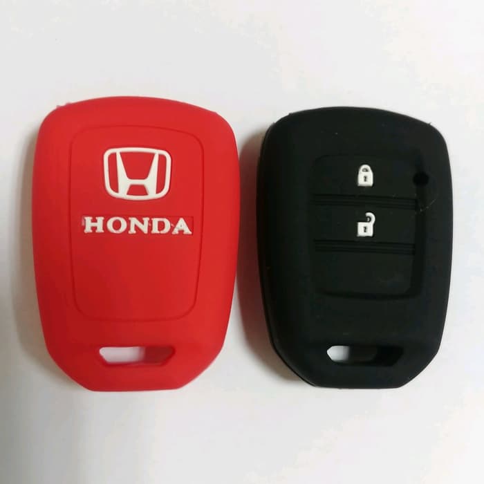 silicon SILIKON sarung kunci kondom kunci remote mobil HONDA brv / brio / BR-V mobilio MERAH HITAM BIRU