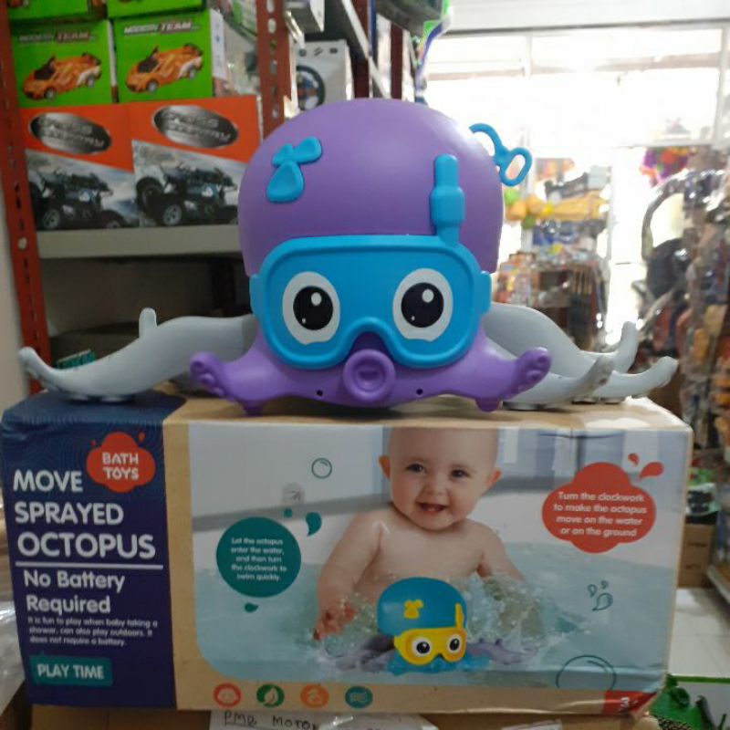 Mainan Gurita octopus/bath toys