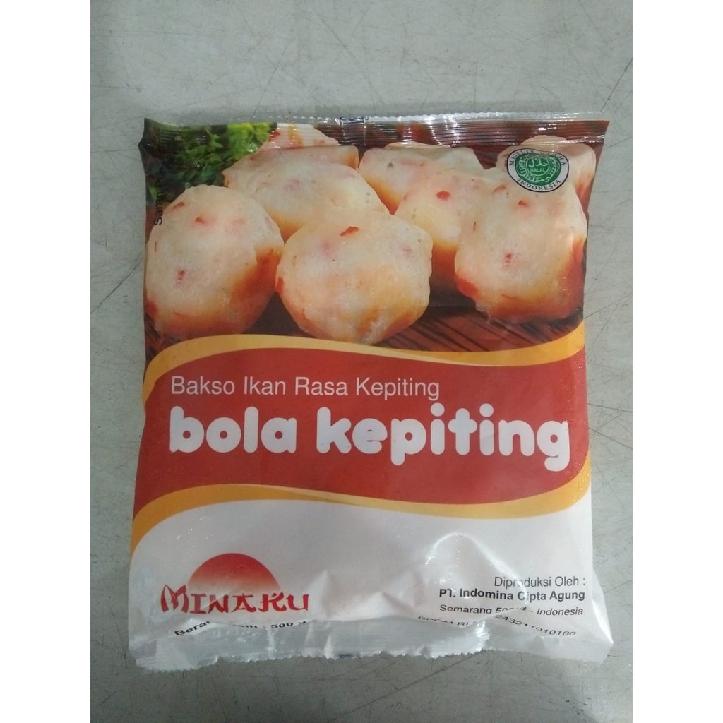 

MINAKU BOLA KEPITING 500GR