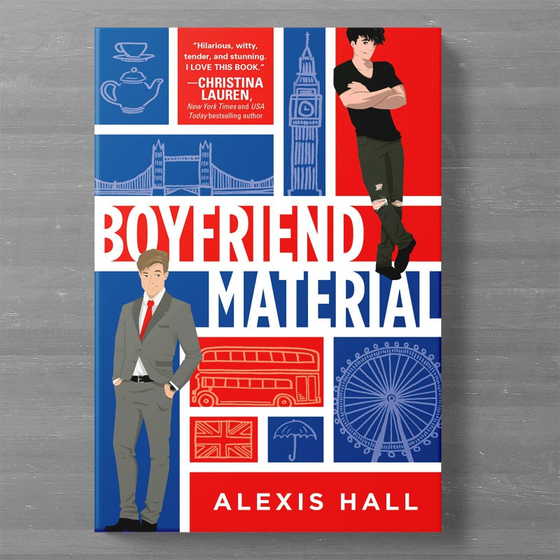 Boyfriend Material By Alexis Hall Shopee Indonesia