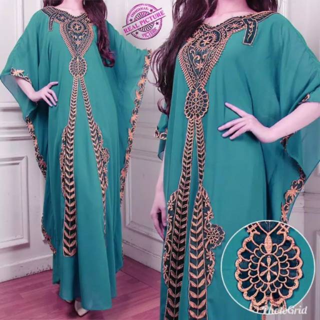 Kaftan Motif Ceruti