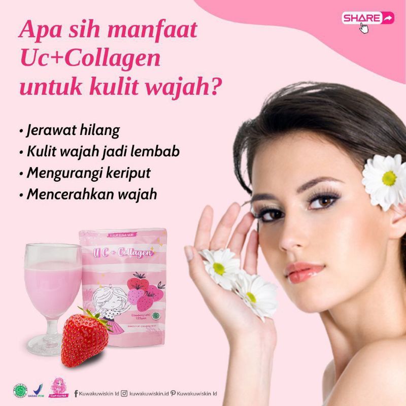 UC COLLAGEN 125gr / ELD COLLAGEN 60gr / MINUMAN COLLAGEN / MINUMAN PEMUTIH / PEMUTIH BADAN / COLLAGEN