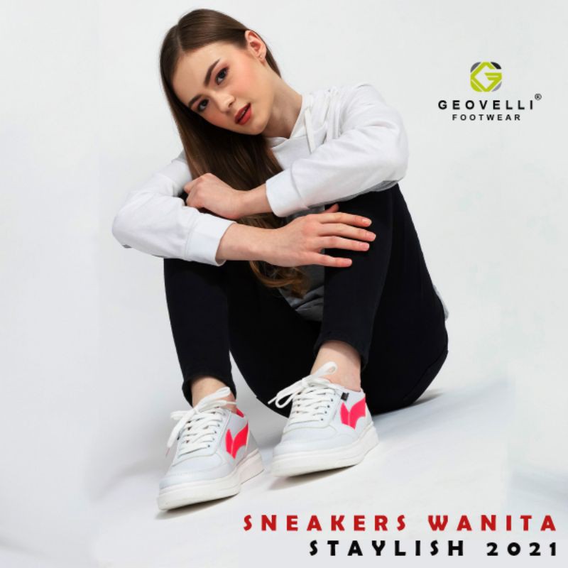 PROMI SEPATU SNEAKERS CEWEK TERBARU BRAND GVL GEOVELLI[COD]