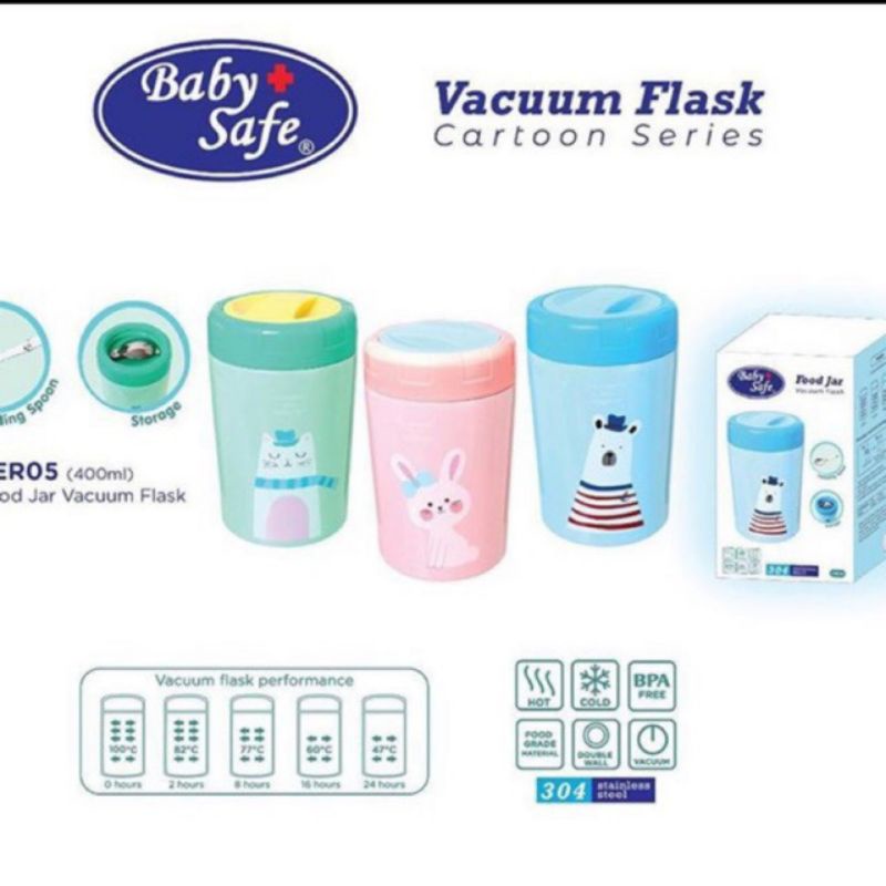 TER05 Baby Safe Food Jar Vacuum Flask 400 ml