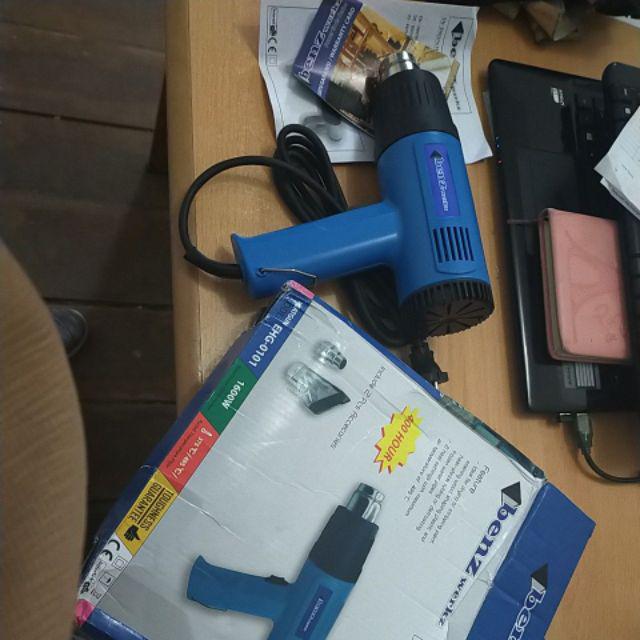 Benz 1600 W Hot Air Gun Heat Gun Pistol Pemanas Stanley Black Decker