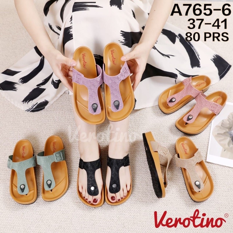 Sandal Jelly Jepit Verotino A765 Sandal Jepit Kokop Gesper Terbaru