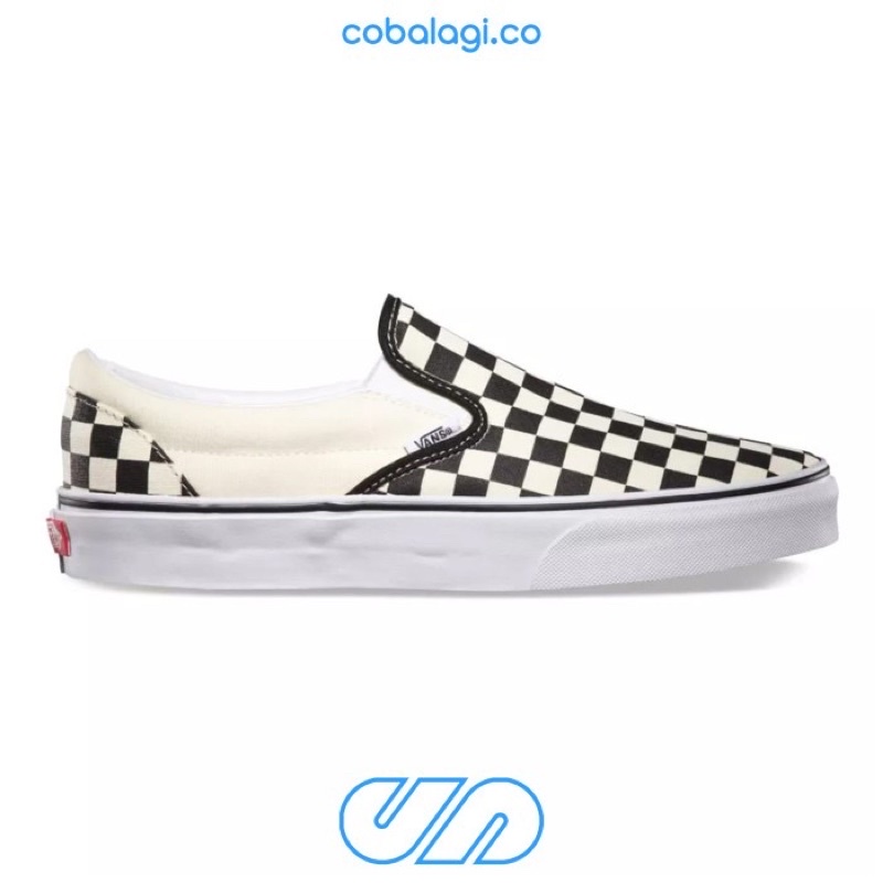 Vans Classic Slip On Checkerboard Black White ORIGINAL BNIB RESMI PT NAVYA