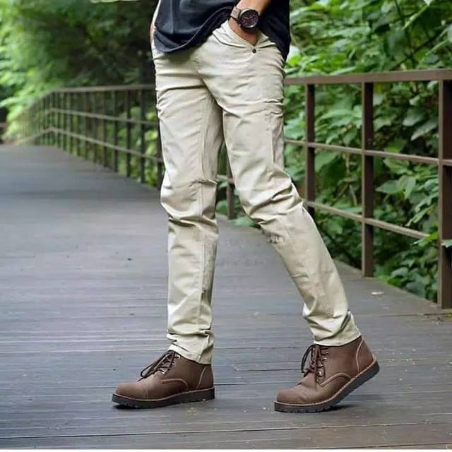 CELANA CHINO Panjang pria Slimfit KERJAHARIAN Santai Casual Formal ZRM Size 29-38 NR_Outfit Official