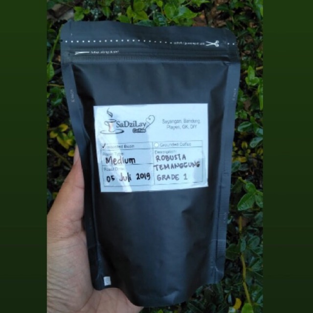 

Kopi Robusta Temanggung, Grade 1 / Natural