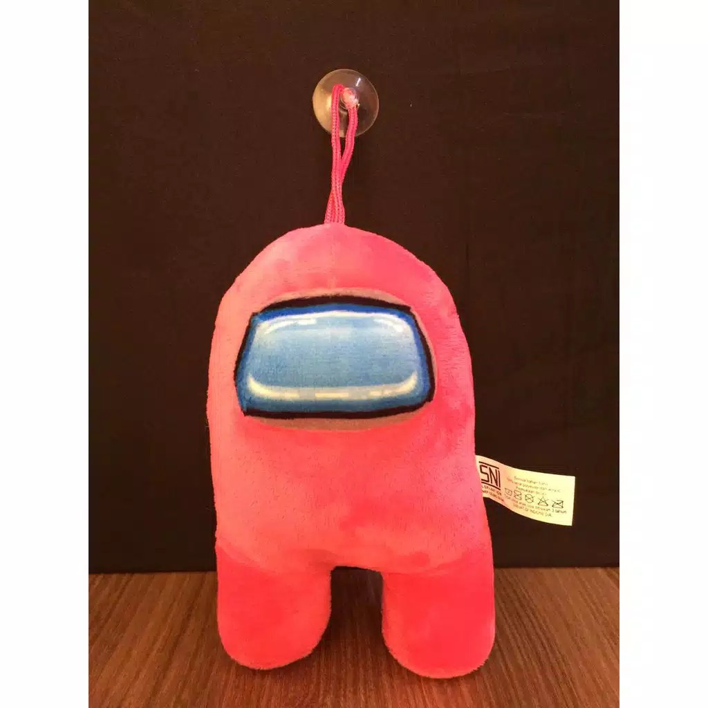 Boneka Among Us Kecil 16CM With Chop Untuk Mobil dan Hiasan Kaca harga TERJANGKAU