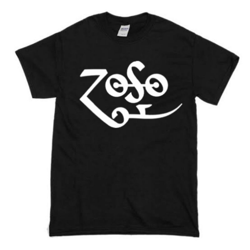 KAOS BAND LED ZEPPELIN - Jimy Page Logo