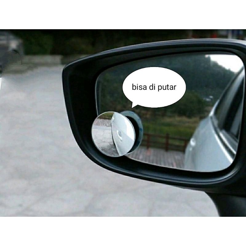 Kaca spion cermin tambahan blind spot 360° miror