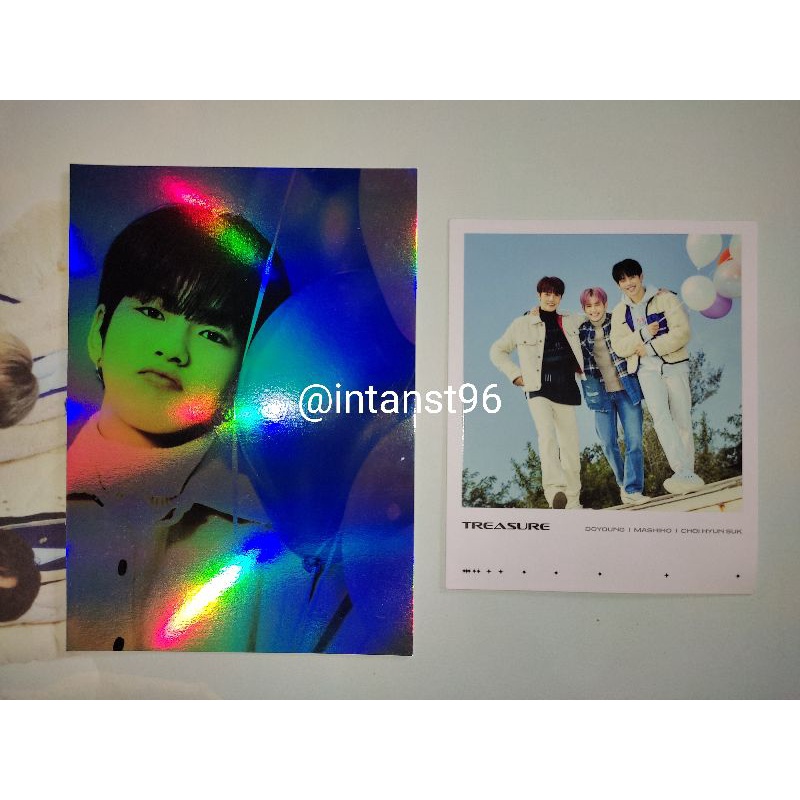POSTCARD JAEHYUK UNIT POLAROID DOYOUNG MASHIHO HYUNSUK TREASURE