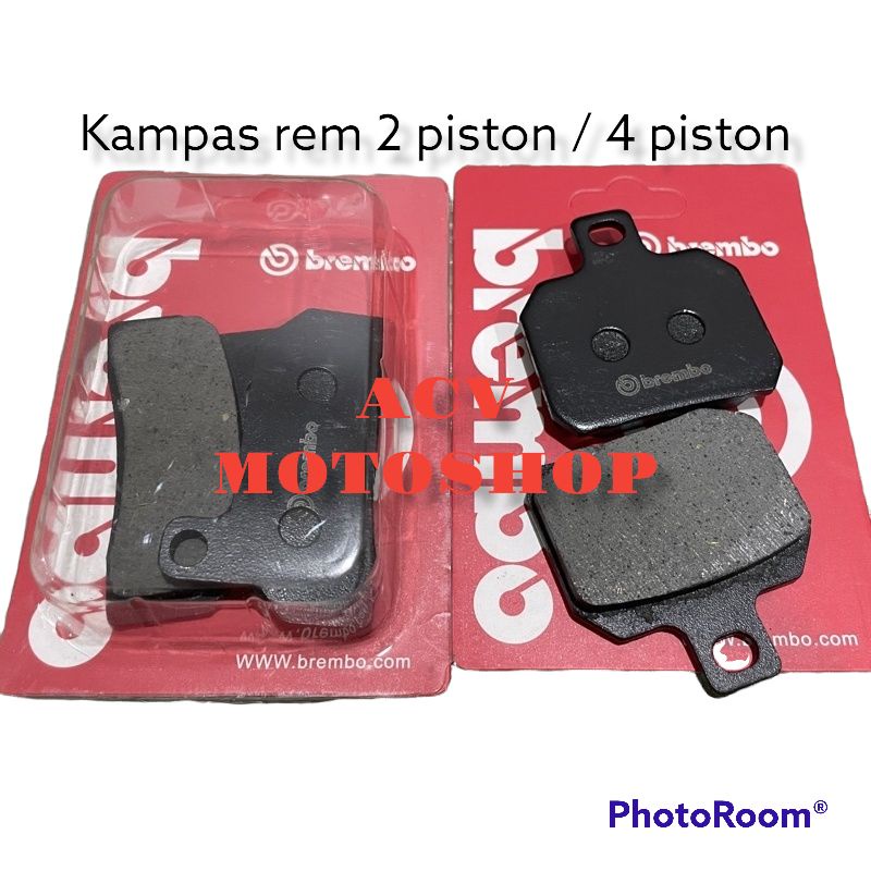 Kampas rem kaliper 2 piston / monoblok 4 piston IMPORT