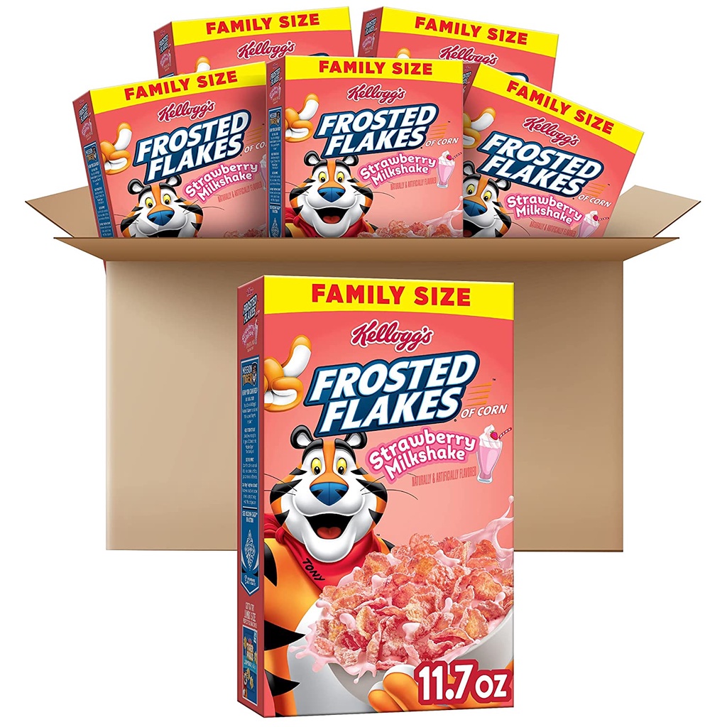 

Kellogg's Frosted Flakes Cold Breakfast Cereal