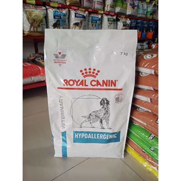 Royal Canin Hypoallergenic good dog food 7 kg ( GOJEK) Canine Makanan royal canine  untuk anjing alergi