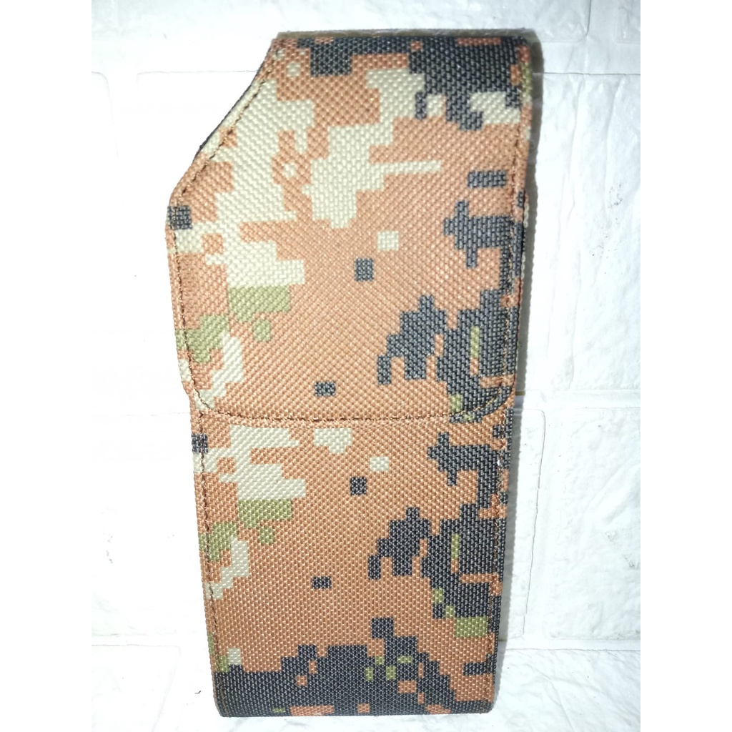 Case hp dompet motif army/ sarung hp army 5 inch