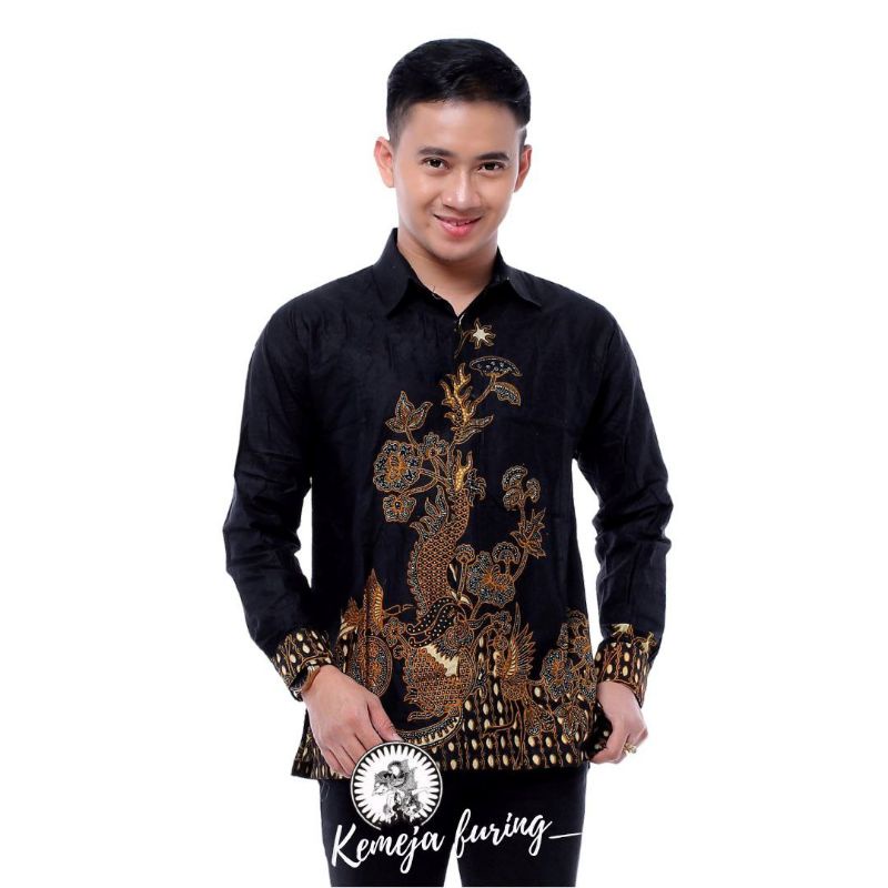 Baju Batik Premium Lapisan Dalam Furing jahitan Sangat Rapi