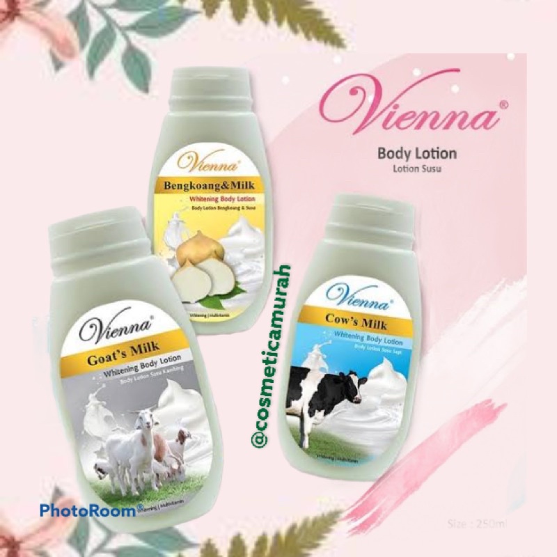 Vienna Milky Hand Body Lotion 250 Ml - lotion vienna isi 250 ml