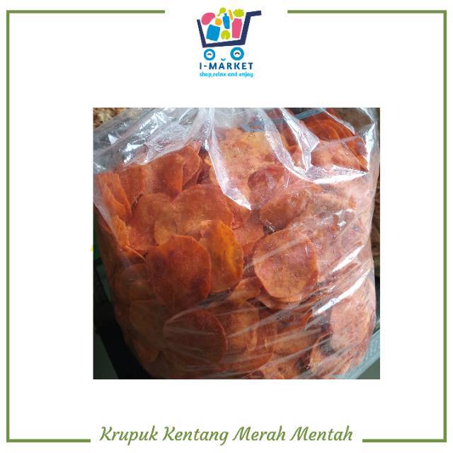 

Kerupuk Kentang Merah Mentah