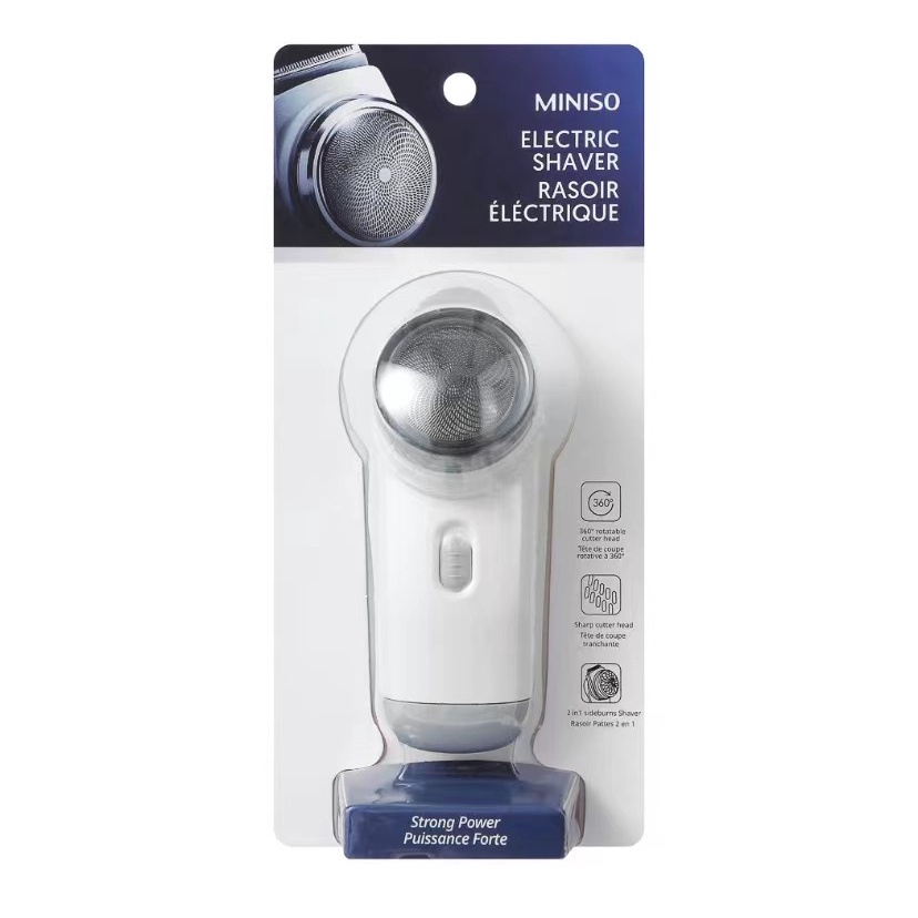 Miniso Alat Cukur Shaver cukur jenggot Electric Shaver Electric shaver Kumis Rambut Elektrik Shaver 
