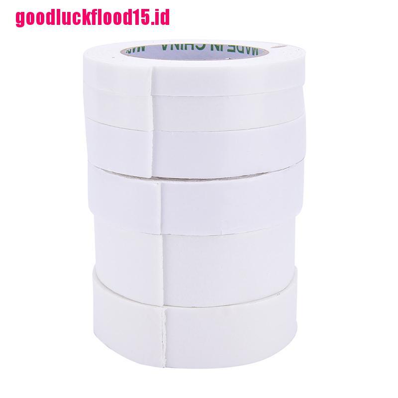 {LUCKID}1roll white strong double sided sticky tape foam double faced adhesive craft