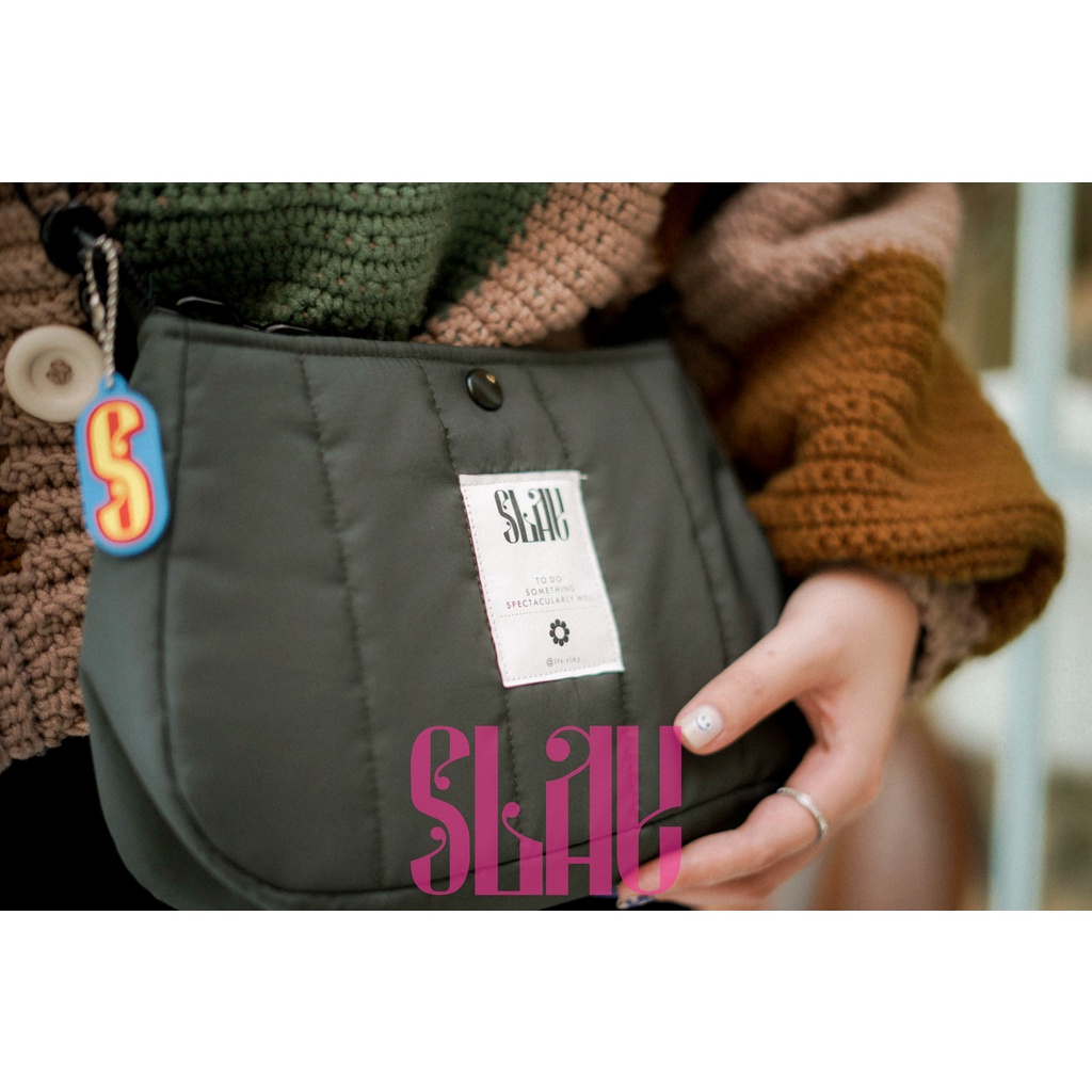 SLAY/ TAS PUFFY/ TAS JINJING/ HANDBAG PUFFY/ SLINGBAG PUFFY/ TAS SELEMPANG