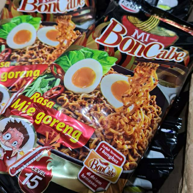 Ready Mie Boncabe Kobe level 15 105gr Ramen Level 30 90gr