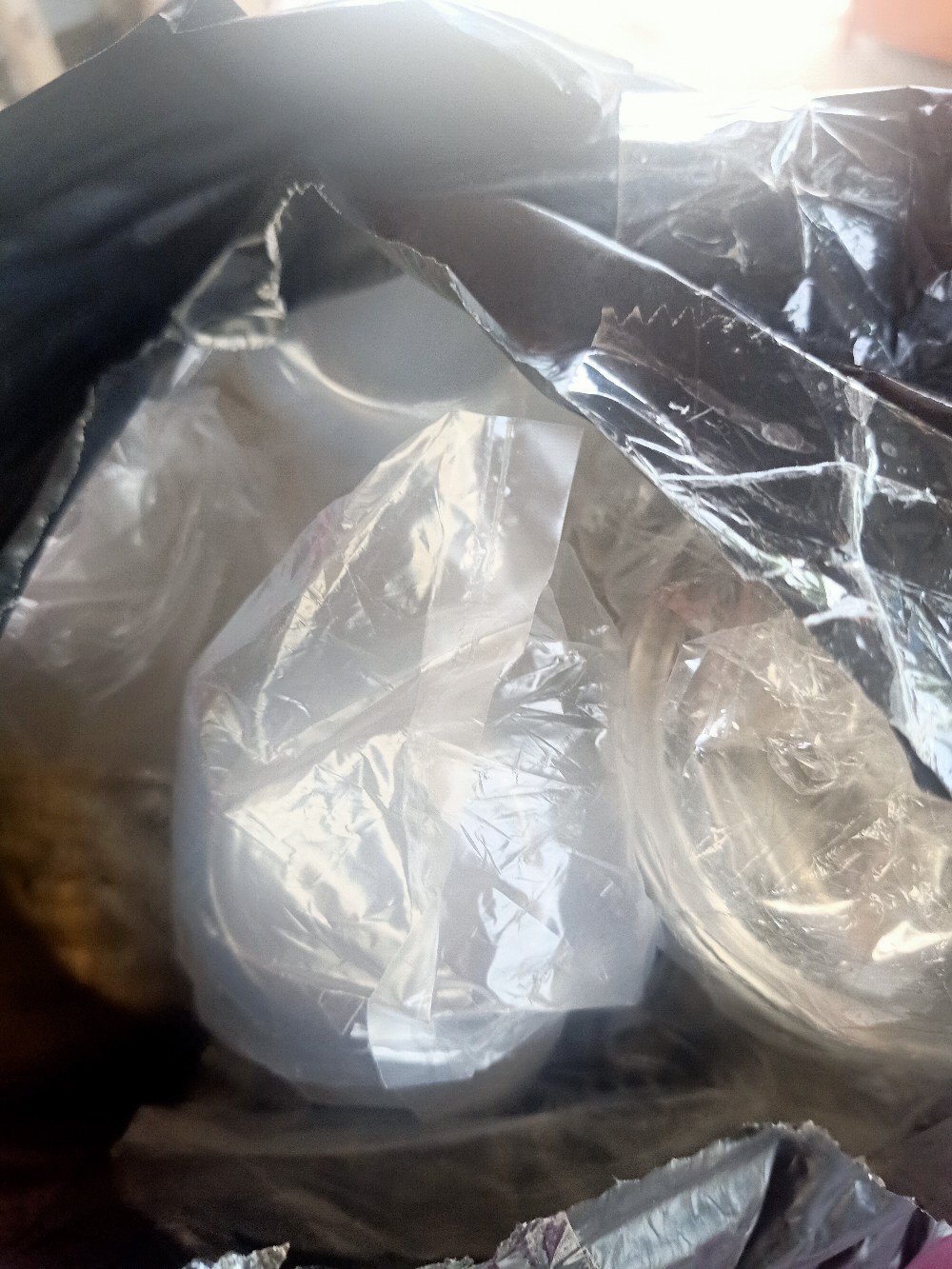 @50set Gelas Cup Oval 14oz 16oz + Dome Lid - Tutup Cembung Tebal / U Cup Pp Bulat Plastik