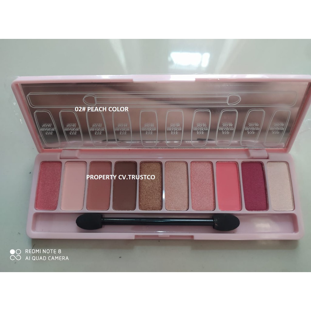 LAMEILA EYESHADOW 10 COLORS EYES / EYE BROW / PERONA MATA