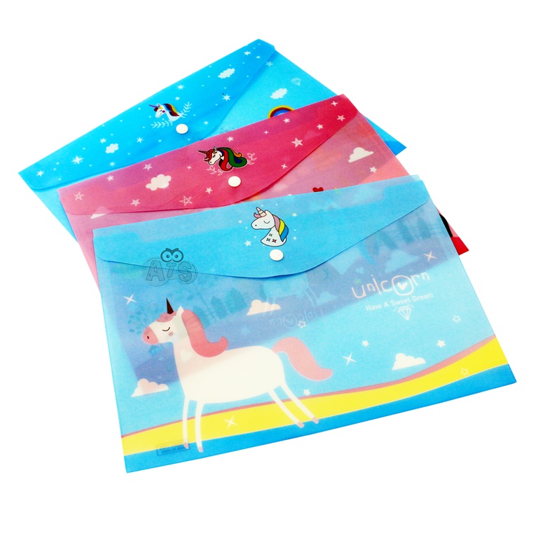 

Map A4 Plastik Unicorn