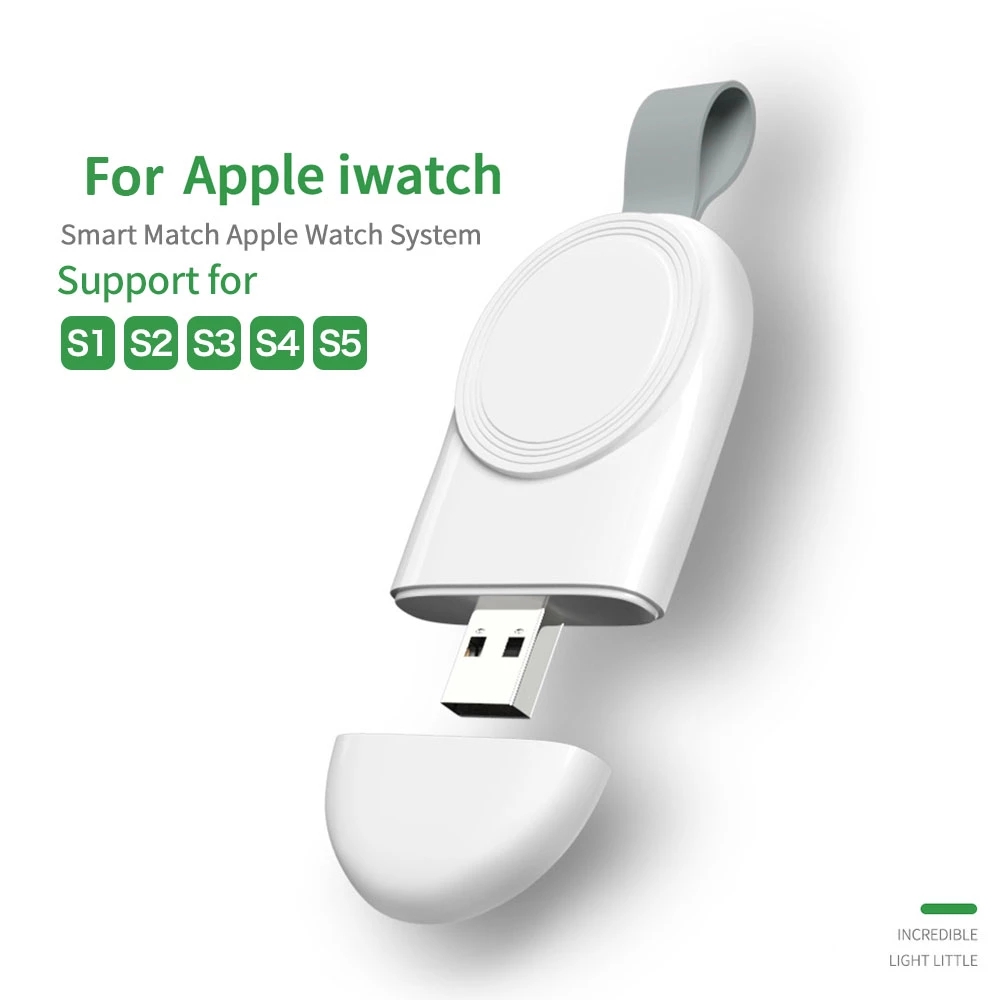 Hot Sale/[Upgraded] for Apple Watch Wireless Charger, Charger iWatch Magnet Portable Untuk Travel Outdoor, Untuk Apple Watch Series12345