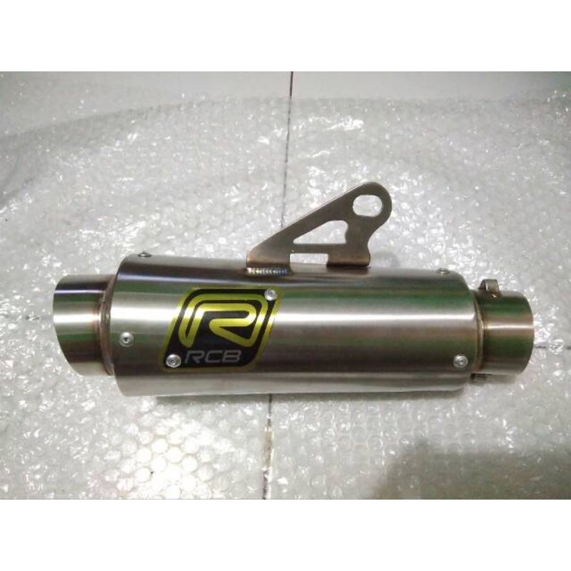 knalpot rcb silincer onli rcb (inlet 50mm/2inch) murah
