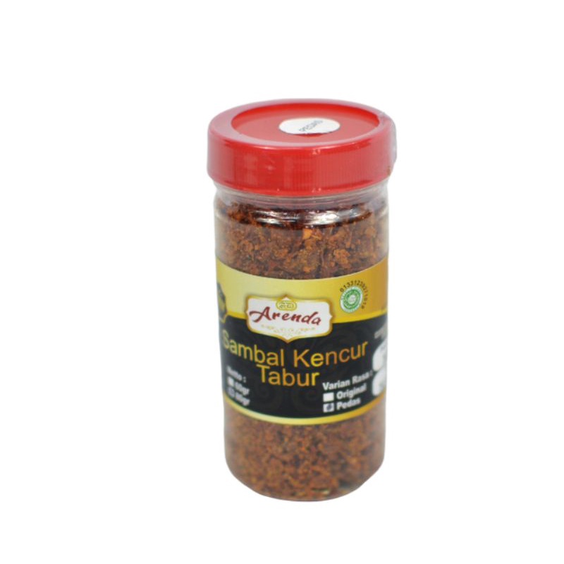 

Arenda-Sambal Kencur Tabur Pedas 80gram