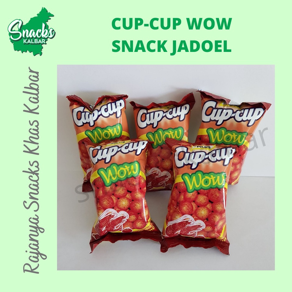 

Snack pilus Cup Cup Udang / Jajanan Jadul Cup Cup " Wow