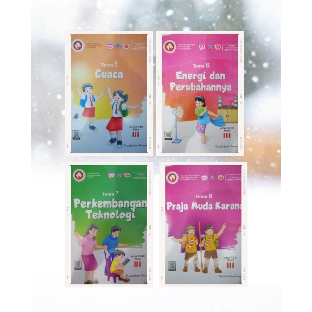 PR KELAS 3 SD TEMA 5.6.7.8 INTAN PARIWARA