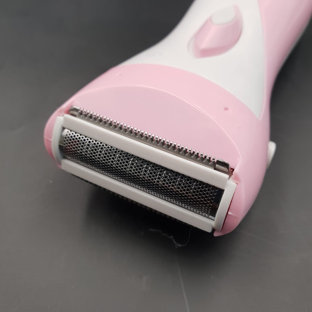 alat cukur rambut kemei km-3018 lady shaver pencukur bulu kaki dan ketiak