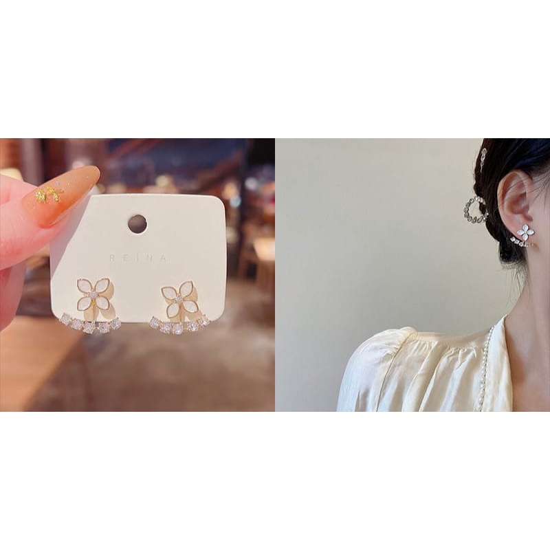 Anting AT 178 S925 Korea Anting Unik Lucu Keren Fashion Wanita  / BS