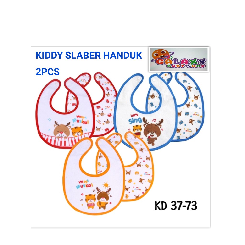 Kiddy 3773 slaber handuk 2pcs