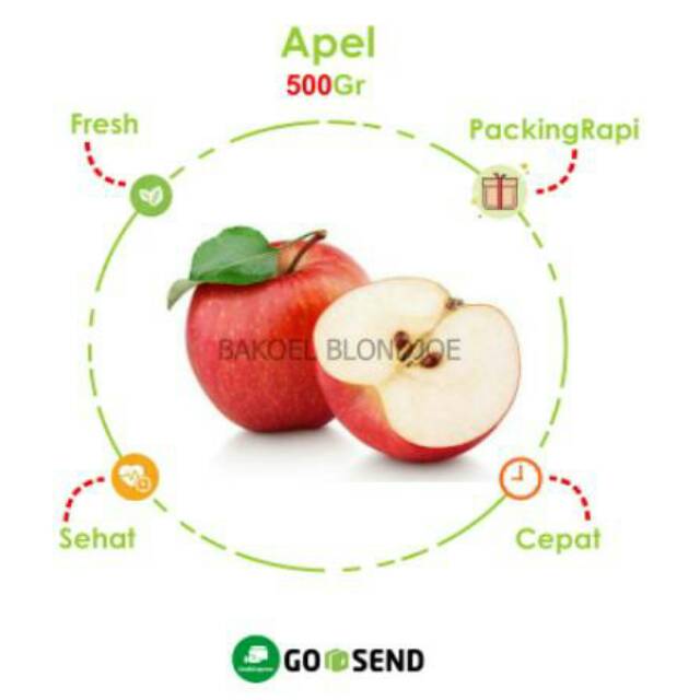 

APEL FUJI CURAH 1000GRAM / APPLE / FRESH RUIT / FRUIT / BUAH BUAHAN SEGAR ONLONE / BAKOELBLONDJOE