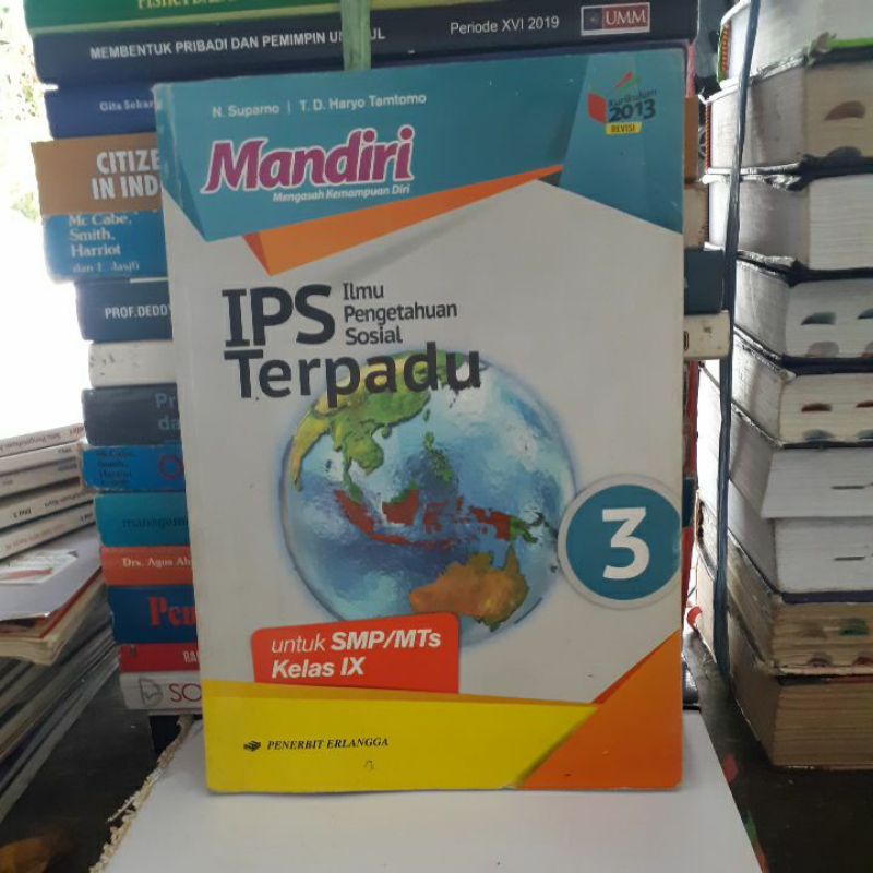 

BUKU ORIGINAL MANDIRI ILMU PENGETAHUAN SOSIAL TERPADU KELAS IX SMP