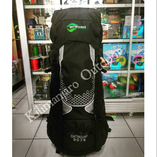 Paket pendakian Gravell Catmount 60 L