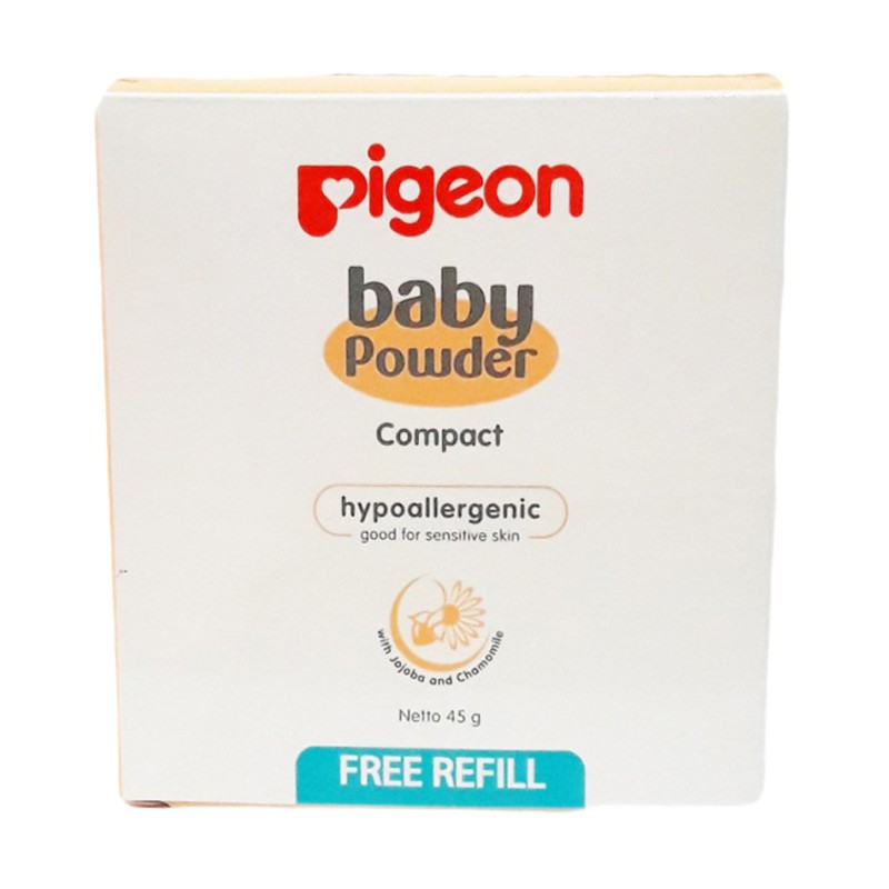 Pigeon Baby Powder Hypoallergenic 45gr Refill